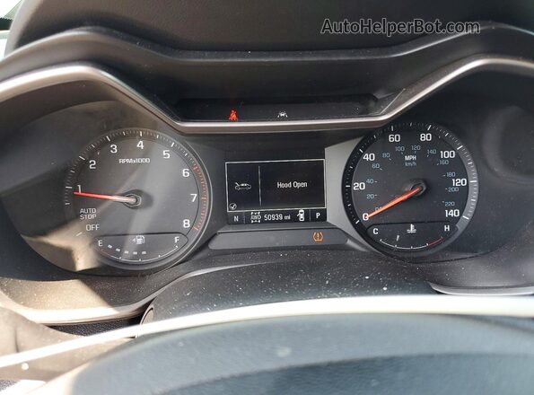 KL79MNSL5PB078009 2023 CHEVROLET TRAILBLAZER Black Вид щитка приладів