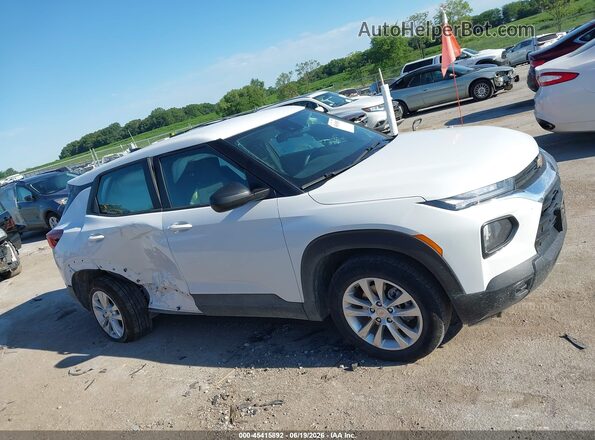 KL79MNSL6PB126617 2023 CHEVROLET TRAILBLAZER Белый Вид задней части салона