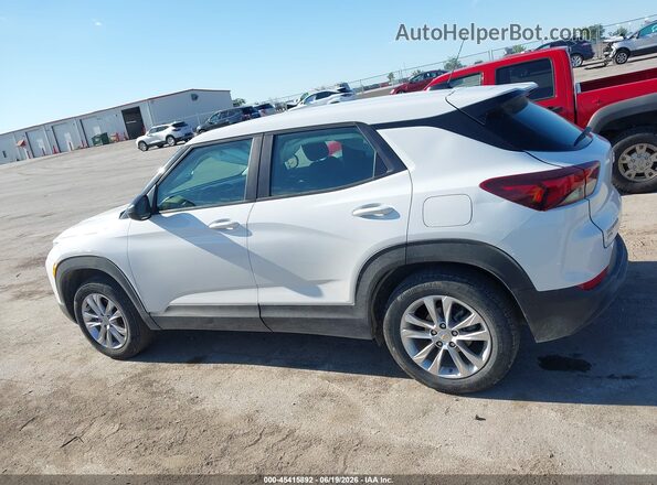 KL79MNSL6PB126617 2023 CHEVROLET TRAILBLAZER Белый Панорамный вид салона 360°