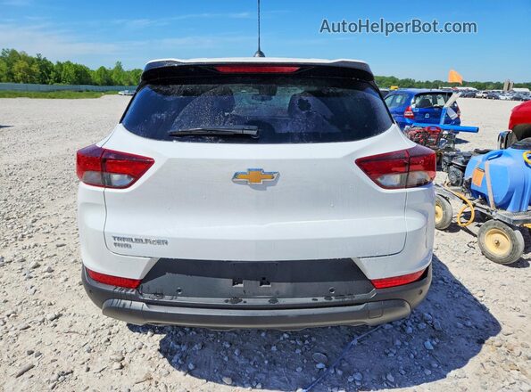 KL79MNSL8SB125784 2025 CHEVROLET TRAILBLAZER White Rear view
