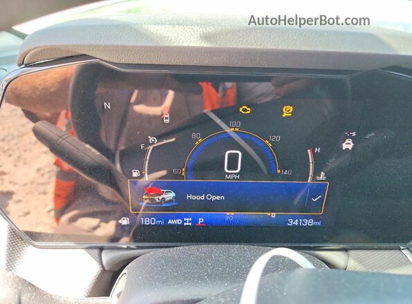 KL79MNSL8SB125784 2025 CHEVROLET TRAILBLAZER White Instrument cluster view
