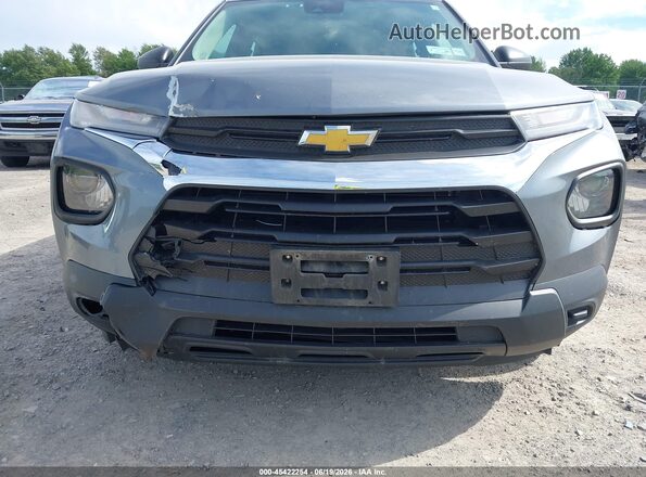 KL79MNSL9MB176584 2021 CHEVROLET TRAILBLAZER Серый Вид спереди