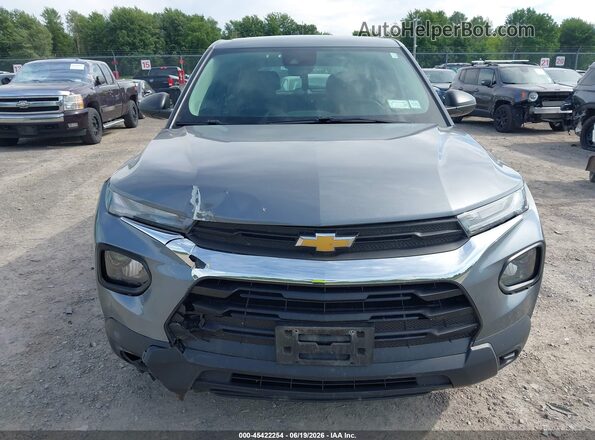 KL79MNSL9MB176584 2021 CHEVROLET TRAILBLAZER Серый Вид щитка приборов
