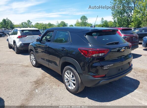 KL79MNSL9RB207369 2024 CHEVROLET TRAILBLAZER Black Rear left