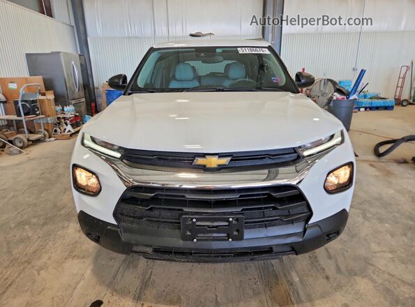 KL79MNSLXMB016391 2021 CHEVROLET TRAILBLAZER White Front view