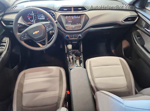 KL79MNSLXMB016391 2021 CHEVROLET TRAILBLAZER White Dashboard view