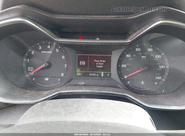 KL79MPS20MB040427 2021 CHEVROLET TRAILBLAZER Черный Вид задних сидений