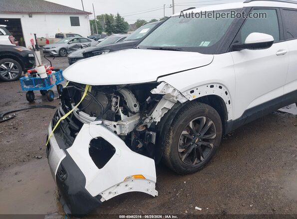 KL79MPS20MB070589 2021 CHEVROLET TRAILBLAZER White წინა ხედი