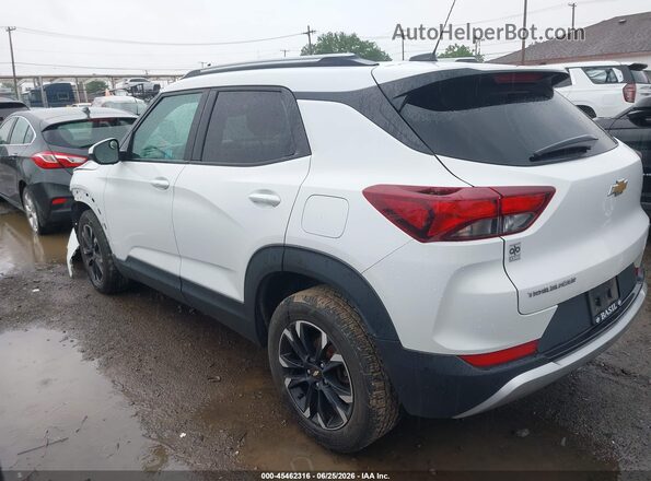 KL79MPS20MB070589 2021 CHEVROLET TRAILBLAZER White უკანა მარცხენა
