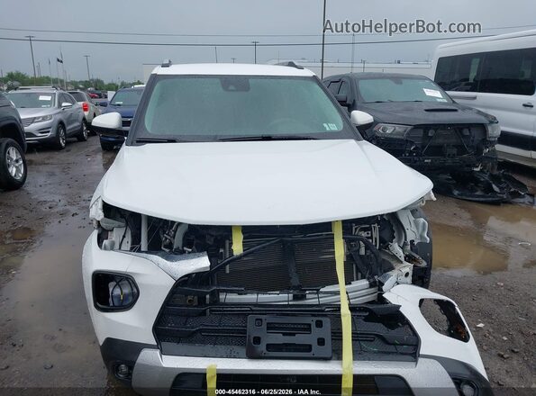 KL79MPS20MB070589 2021 CHEVROLET TRAILBLAZER White უკანა სალონის ხედი