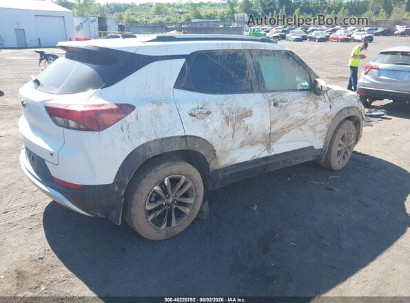 KL79MPS20MB111531 2021 CHEVROLET TRAILBLAZER White Tył prawy