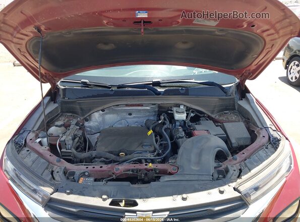 KL79MPS21NB015439 2022 CHEVROLET TRAILBLAZER Red Вид ззаду