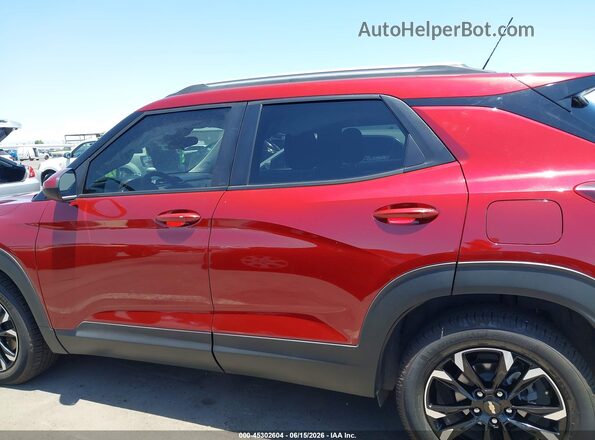 KL79MPS21NB015439 2022 CHEVROLET TRAILBLAZER Red Панорамний вид салону 360°