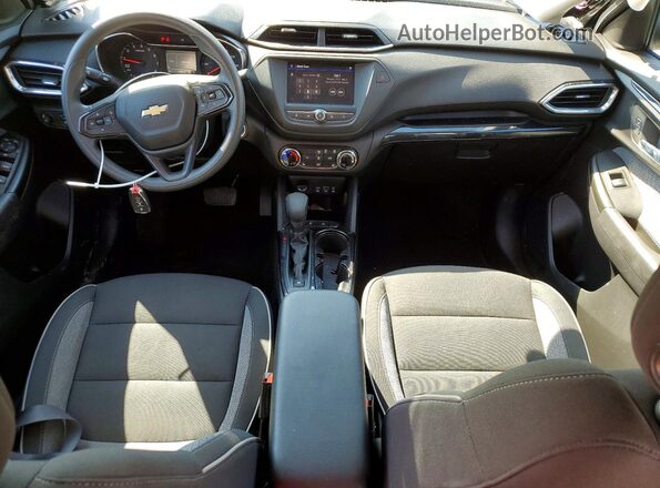 KL79MPS21PB155297 2023 CHEVROLET TRAILBLAZER Black Առջևի վահանակի տեսք