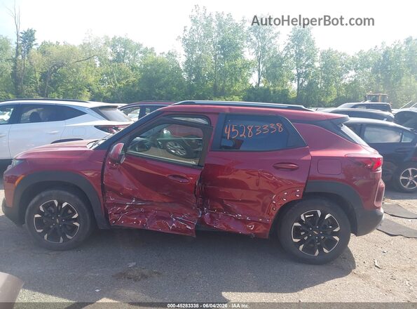 KL79MPS22MB074904 2021 CHEVROLET TRAILBLAZER Red Widok wnętrza 360 stopni