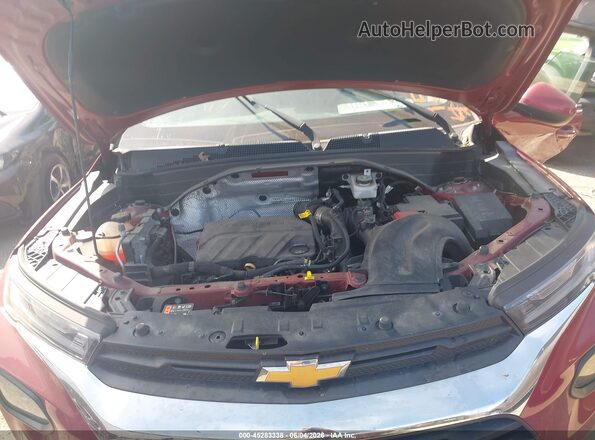 KL79MPS22MB074904 2021 CHEVROLET TRAILBLAZER Red Widok z tyłu