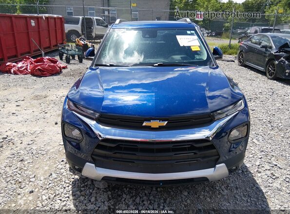 KL79MPS22PB057279 2023 CHEVROLET TRAILBLAZER Blue Widok z przodu
