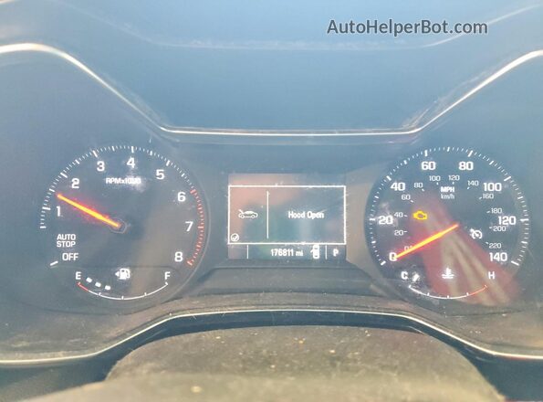 KL79MPS23MB061532 2021 CHEVROLET TRAILBLAZER Orange Instrument cluster view