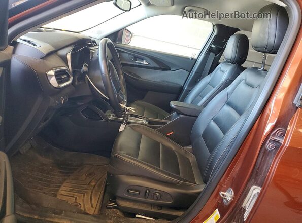 KL79MPS23MB061532 2021 CHEVROLET TRAILBLAZER Orange Front interior view