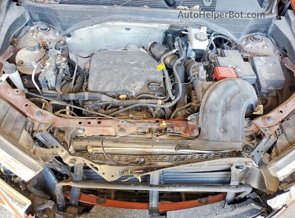 KL79MPS23MB061532 2021 CHEVROLET TRAILBLAZER Orange Rear interior view