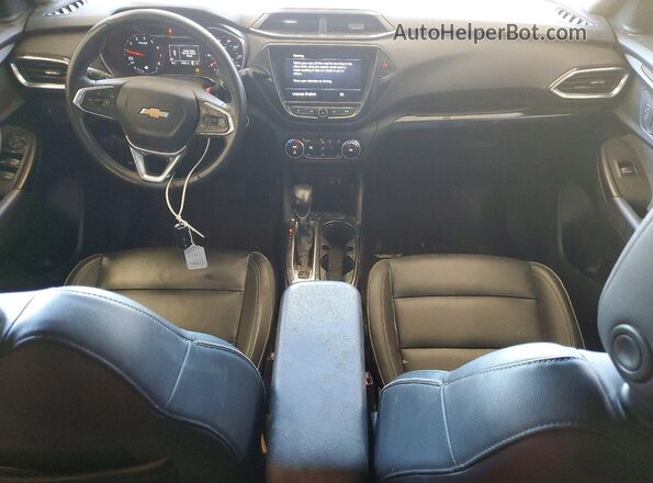 KL79MPS23MB061532 2021 CHEVROLET TRAILBLAZER Orange Dashboard view