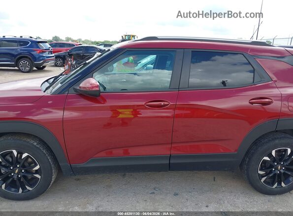 KL79MPS23PB207044 2023 CHEVROLET TRAILBLAZER Maroon Vista interior de 360 grados