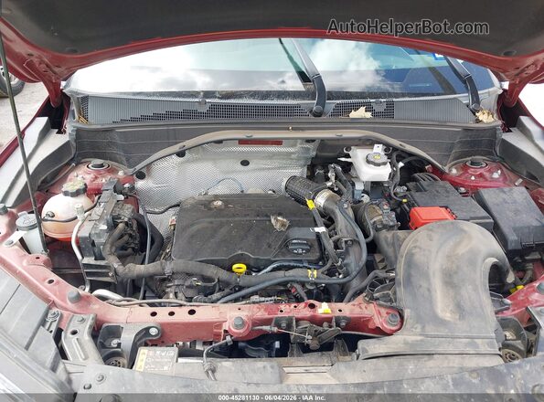 KL79MPS23PB207044 2023 CHEVROLET TRAILBLAZER Maroon Vista trasera