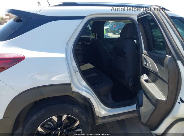 KL79MPS24PB189346 2023 CHEVROLET TRAILBLAZER White Widok naklejki z numerem VIN