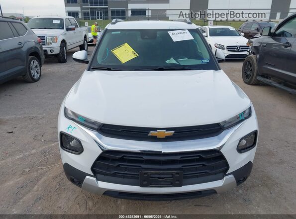 KL79MPS24PB192926 2023 CHEVROLET TRAILBLAZER White ხელსაწყოთა პანელის ხედი