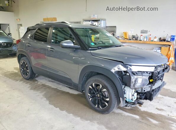 KL79MPS25MB115221 2021 CHEVROLET TRAILBLAZER Gray Передня права чверть