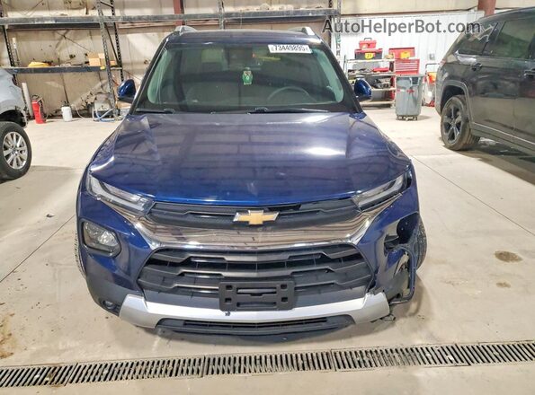 KL79MPS25NB089124 2022 CHEVROLET TRAILBLAZER Blue 