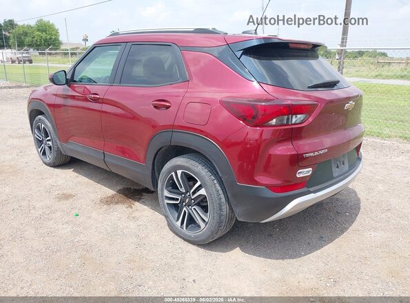 KL79MPS25PB215257 2023 CHEVROLET TRAILBLAZER Red Trasero izquierdo