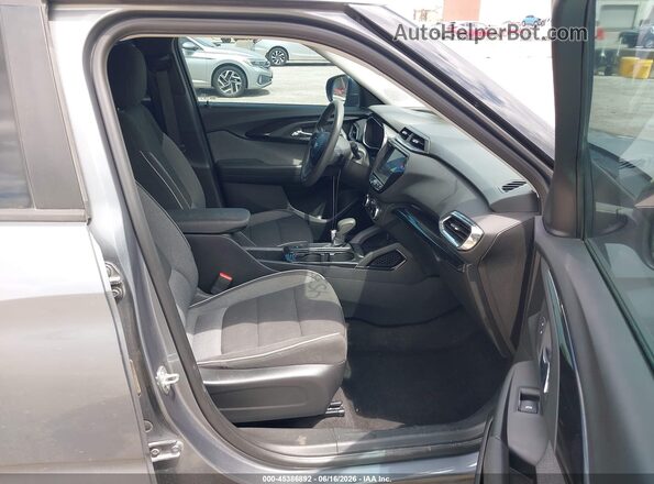 KL79MPS26MB018433 2021 CHEVROLET TRAILBLAZER Gray Widok wnętrza z przodu