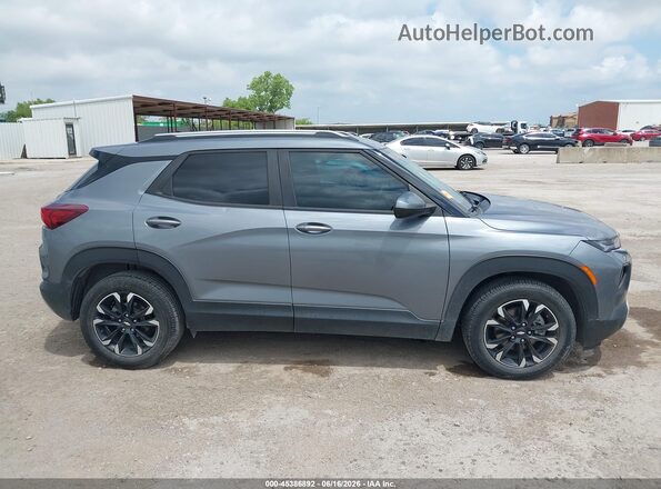 KL79MPS26MB018433 2021 CHEVROLET TRAILBLAZER Gray Widok wnętrza z tyłu