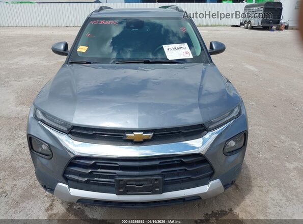 KL79MPS26MB018433 2021 CHEVROLET TRAILBLAZER Gray Widok zestawu wskaźników