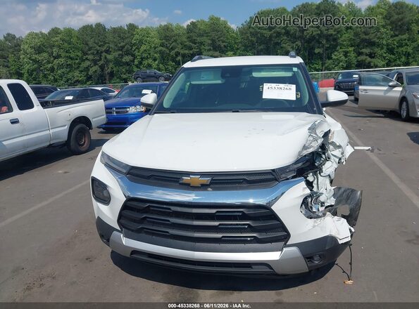 KL79MPS26PB159796 2023 CHEVROLET TRAILBLAZER White Rear interior view