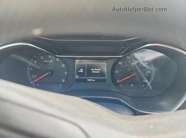 KL79MPS27PB157216 2023 CHEVROLET TRAILBLAZER Gray Widok zestawu wskaźników