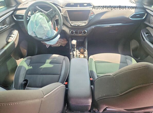 KL79MPS27PB157216 2023 CHEVROLET TRAILBLAZER Gray Widok deski rozdzielczej