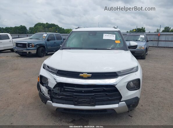 KL79MPS28NB135531 2022 CHEVROLET TRAILBLAZER Белый Вид щитка приборов