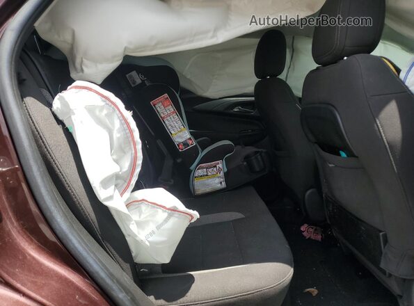 KL79MPS28PB030510 2023 CHEVROLET TRAILBLAZER Burgundy Rear interior view