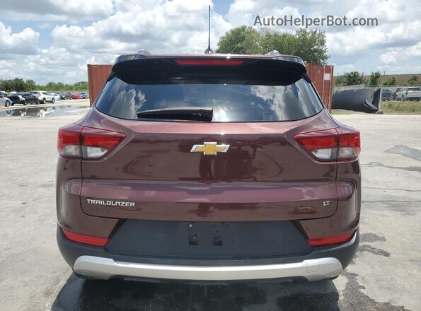 KL79MPS28PB030510 2023 CHEVROLET TRAILBLAZER Burgundy Rear view