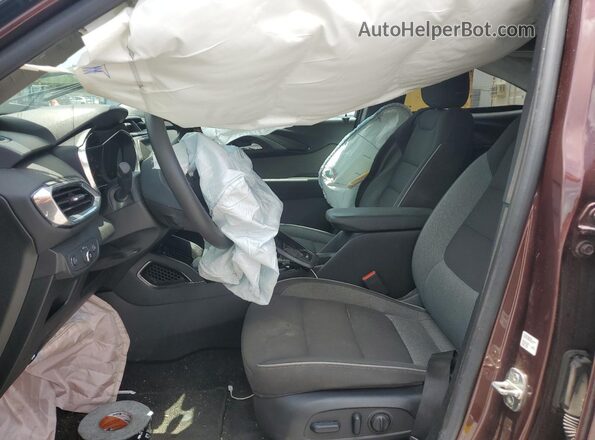 KL79MPS28PB030510 2023 CHEVROLET TRAILBLAZER Burgundy Front interior view