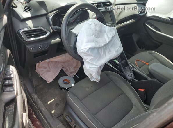 KL79MPS28PB030510 2023 CHEVROLET TRAILBLAZER Burgundy Dashboard view