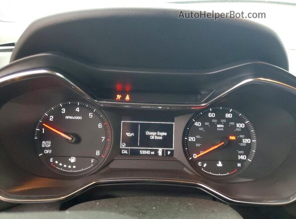 KL79MPS28PB215849 2023 CHEVROLET TRAILBLAZER Black ხელსაწყოთა პანელის ხედი