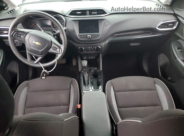 KL79MPS28PB215849 2023 CHEVROLET TRAILBLAZER Black წინა პანელის ხედი
