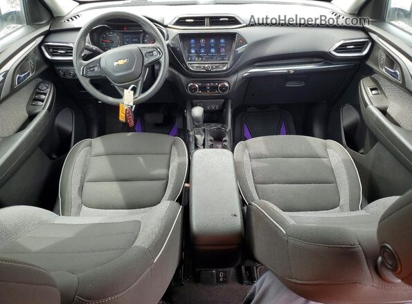 KL79MPS29PB157637 2023 CHEVROLET TRAILBLAZER White Вид панелі приладів