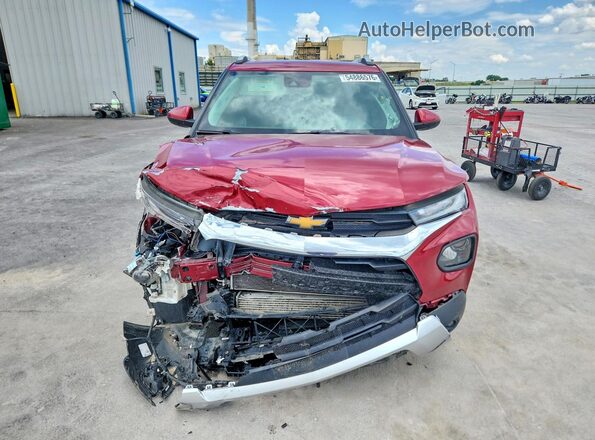 KL79MPS2XMB025403 2021 CHEVROLET TRAILBLAZER Red 