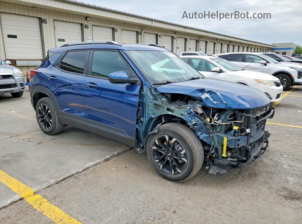 KL79MPS2XMB051287 2021 CHEVROLET TRAILBLAZER Blue წინა მარჯვენა