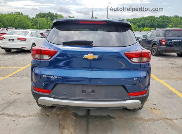 KL79MPS2XMB051287 2021 CHEVROLET TRAILBLAZER Blue უკანა ხედი