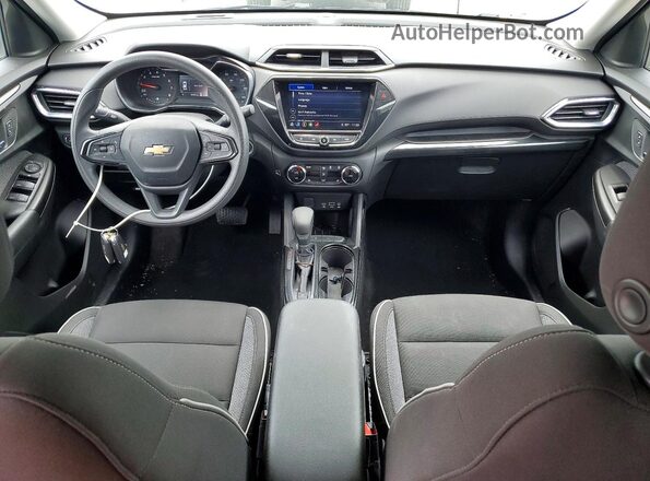 KL79MPS2XMB051287 2021 CHEVROLET TRAILBLAZER Blue წინა პანელის ხედი